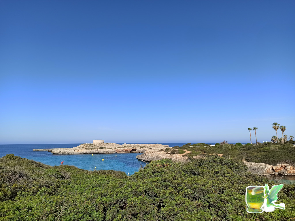 Landzunge mit altem Wehrturm, Menorca