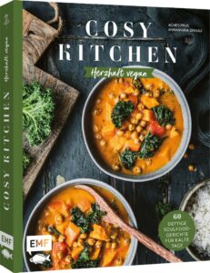 Cover des Kochbuches "Cosy Kitchen – Herzhaft vegan"